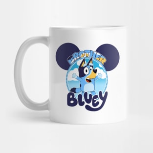 Bluey and Bingo Mum Family Birthday Mug